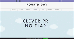 Desktop Screenshot of fourthday.co.uk